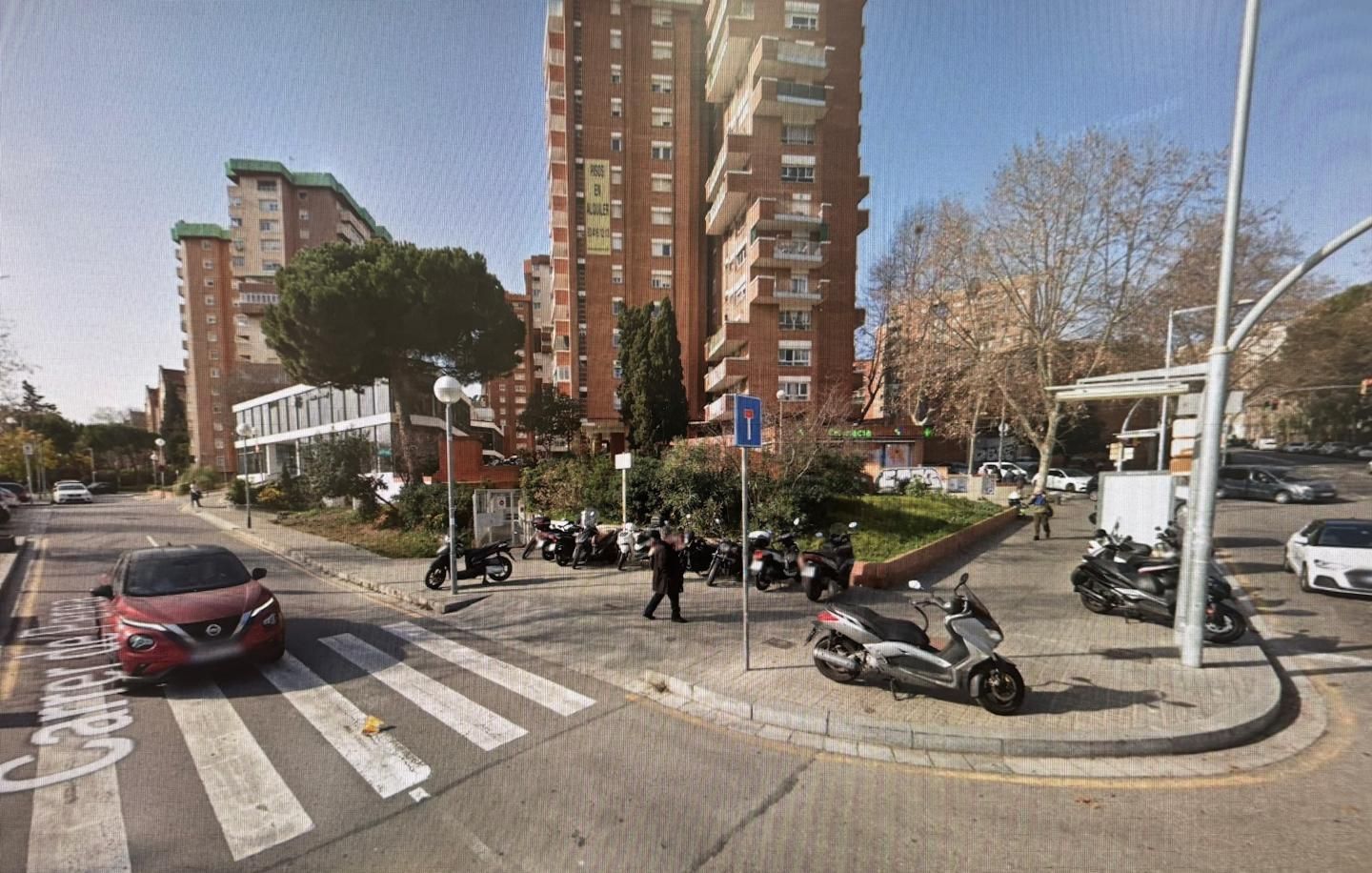 Vista exterior de Garatge en venda en  Barcelona Capital
