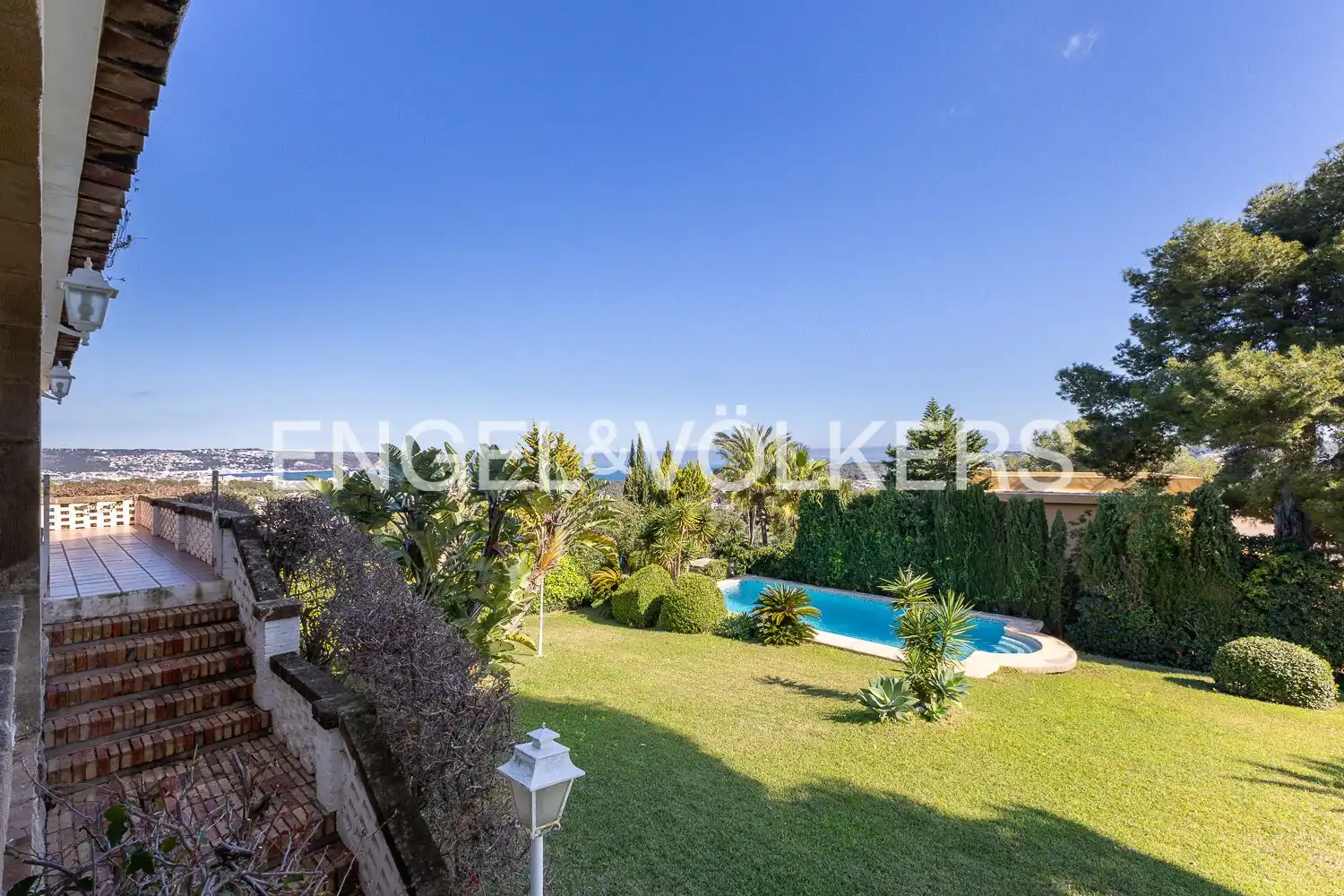 Garden of Houses for sale in Jávea / Xàbia  with Heating, Private garden and Storage room