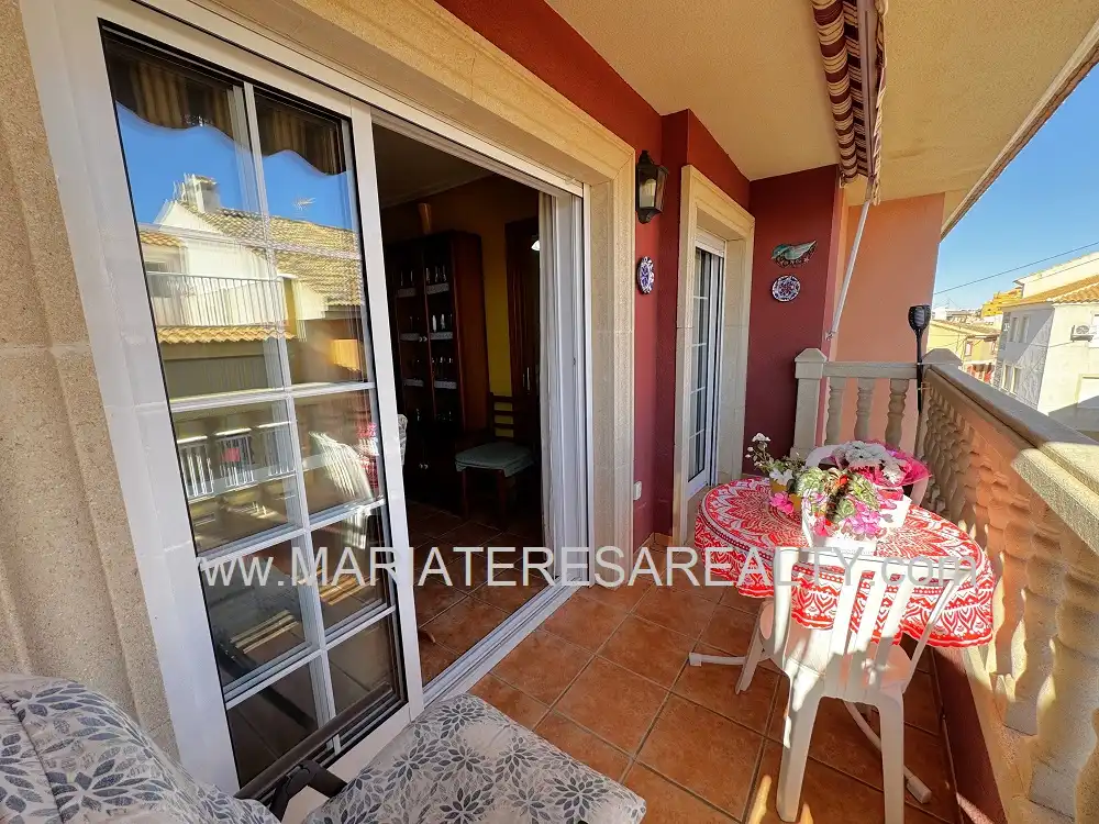 Terraza de Piso en venta en Los Alcázares con Aire acondicionado, Terraza y Trastero