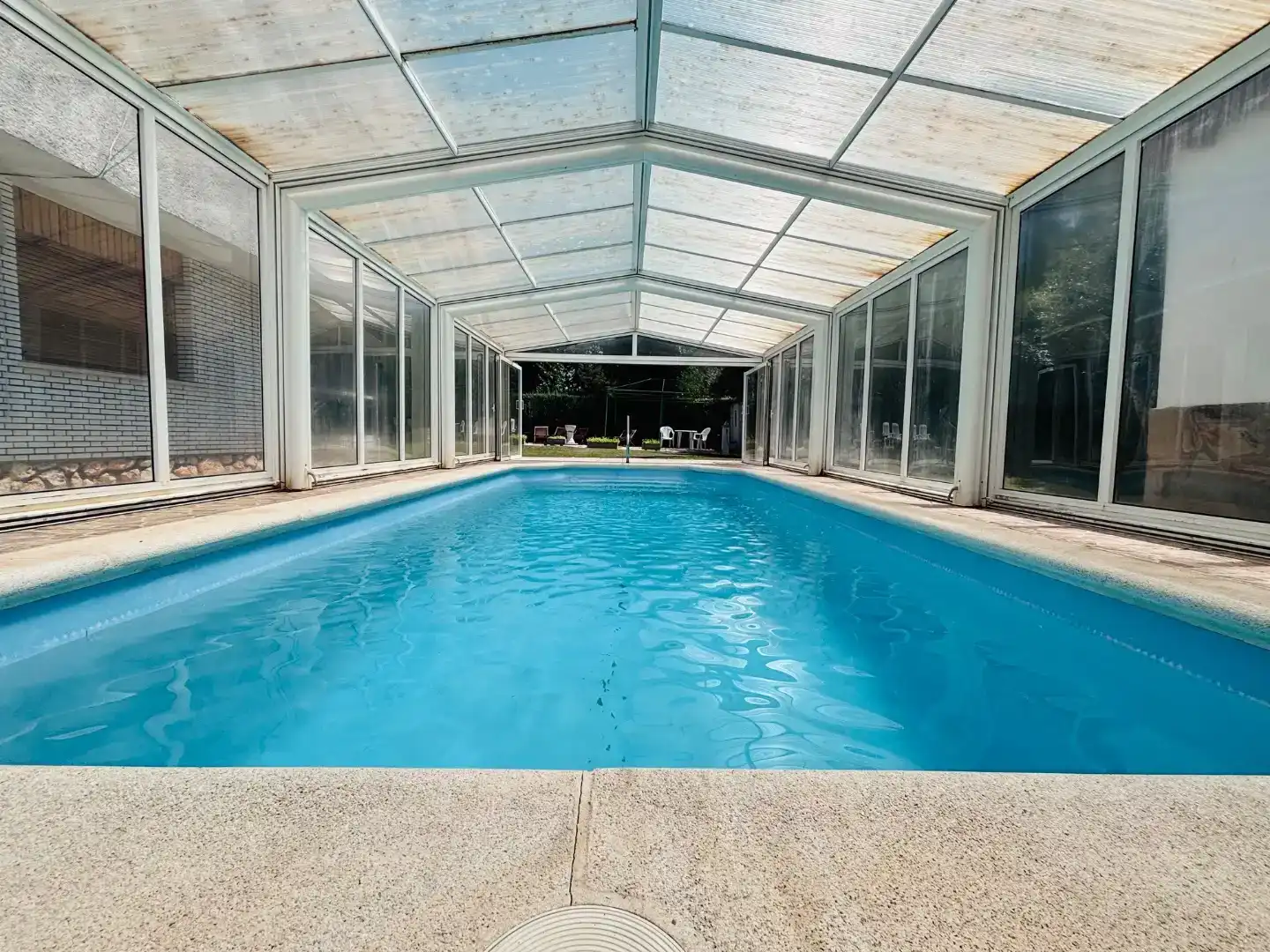 Piscina de Pis en venda en Nuevo Baztán amb Aire condicionat, Jardí privat i Parquet