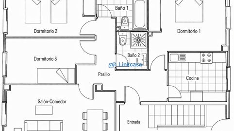 Photo 2 of Flat for sale in Calle Calle Peña Ubiña, San Diego, Madrid Capital