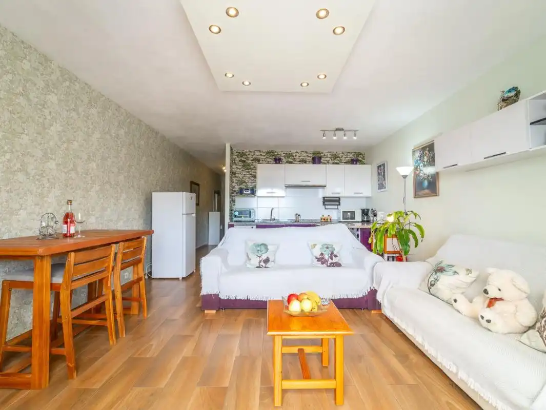Sala de estar de Planta baja en venta en Nerja con Aire acondicionado, Calefacción y Terraza