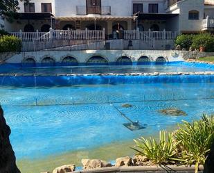 Swimming pool of House or chalet for sale in Santa Pola  with Air Conditioner, Parquet flooring and Storage room