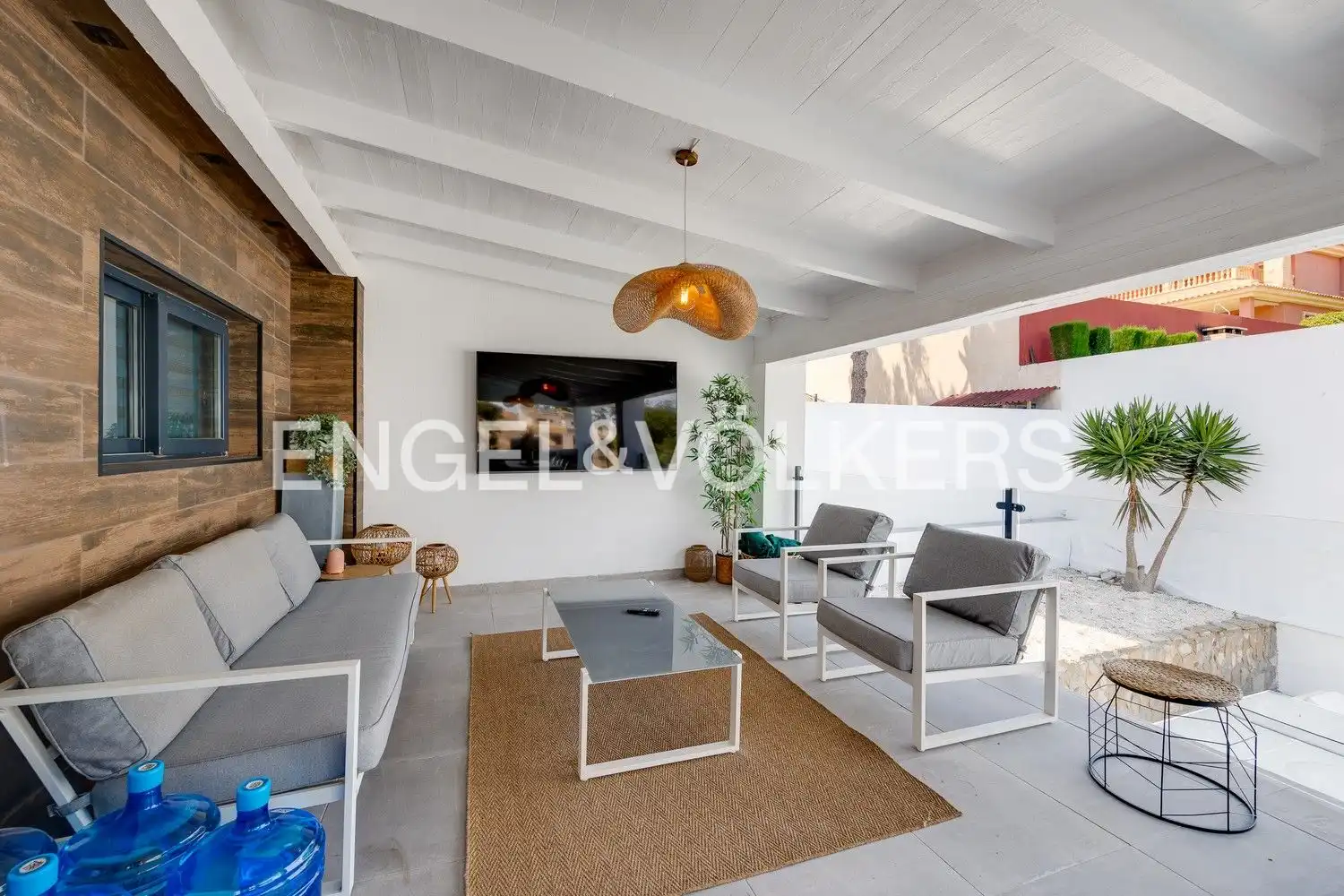 Terrace of Country homes for sale in Torrevieja  with Air Conditioner, Heating and Private garden