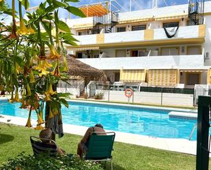 Swimming pool of Flat to rent in Rincón de la Victoria  with Air Conditioner, Terrace and Community pool