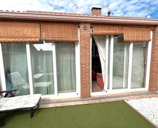 Terrace of House or chalet for sale in Villanueva de la Torre  with Air Conditioner, Heating and Private garden