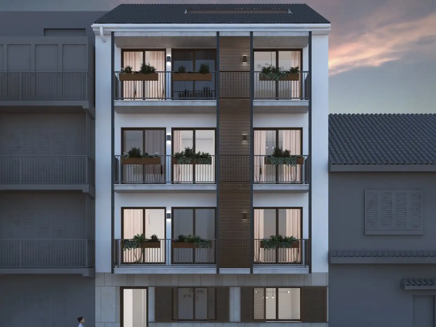 Exterior view of Flat for sale in Fuengirola  with Air Conditioner, Heating and Terrace