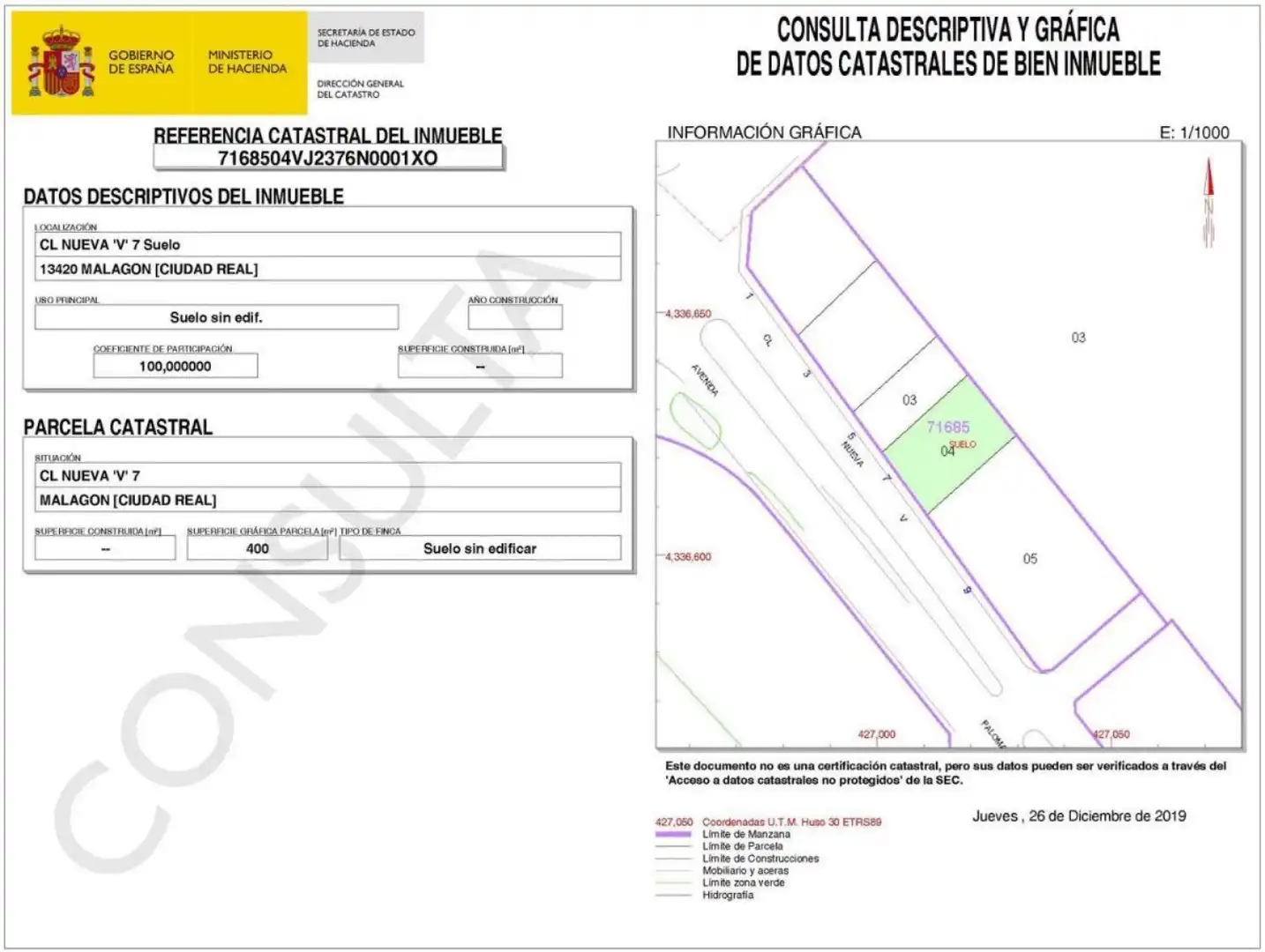 Grundstücke und Bauplätze zum Verkauf in Calle Cervantes, imagen 10