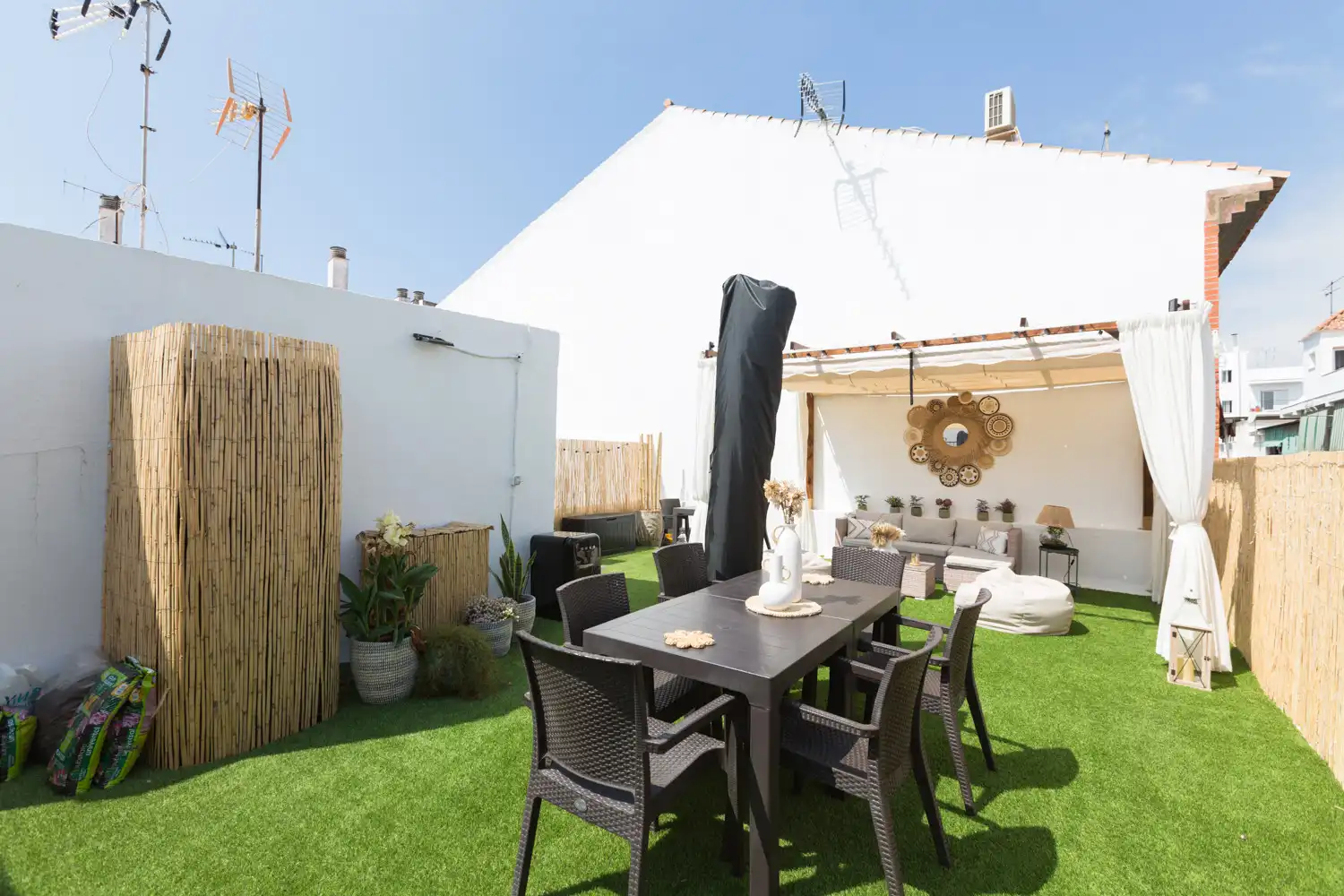 Terrace of Apartments for sale in Marbella  with Air Conditioner, Terrace and Furnished