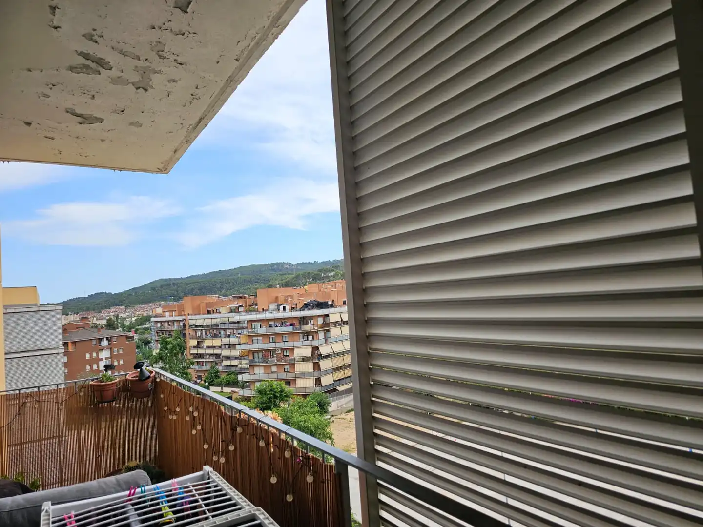 Balcony of Flat for rent in Sant Andreu de la Barca  with Air Conditioner, Oven and Balcony