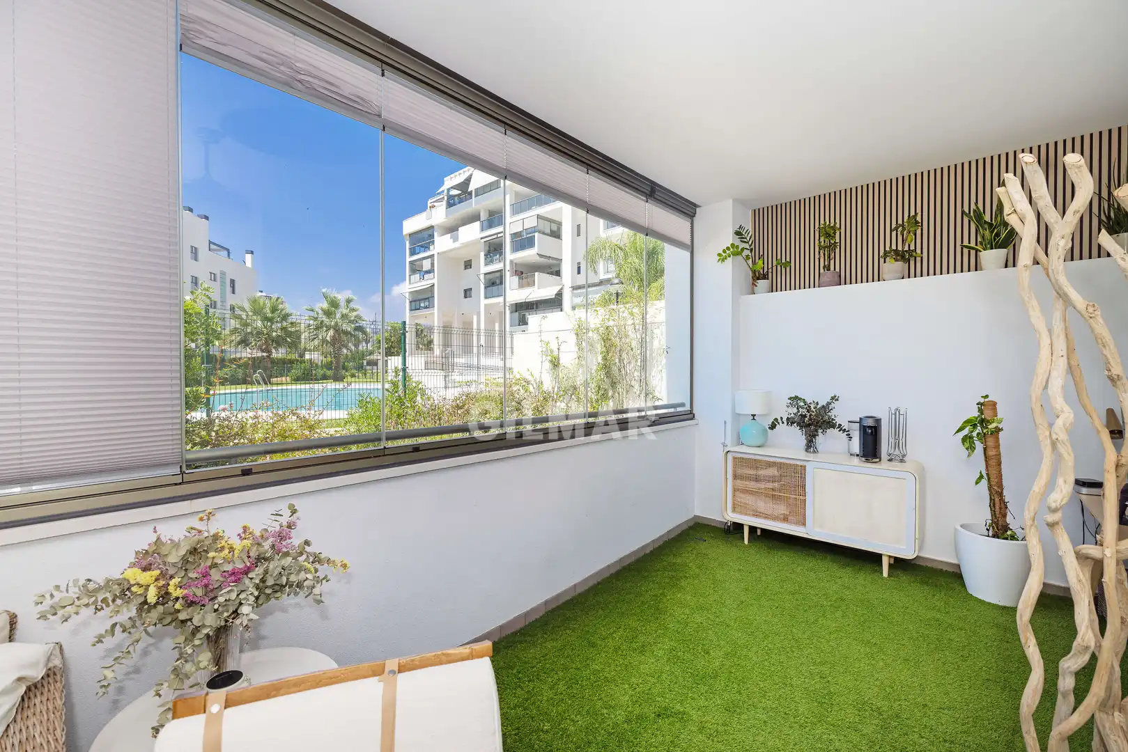 Terraza de Piso en venta en Torremolinos con Calefacción, Jardín privado y Trastero