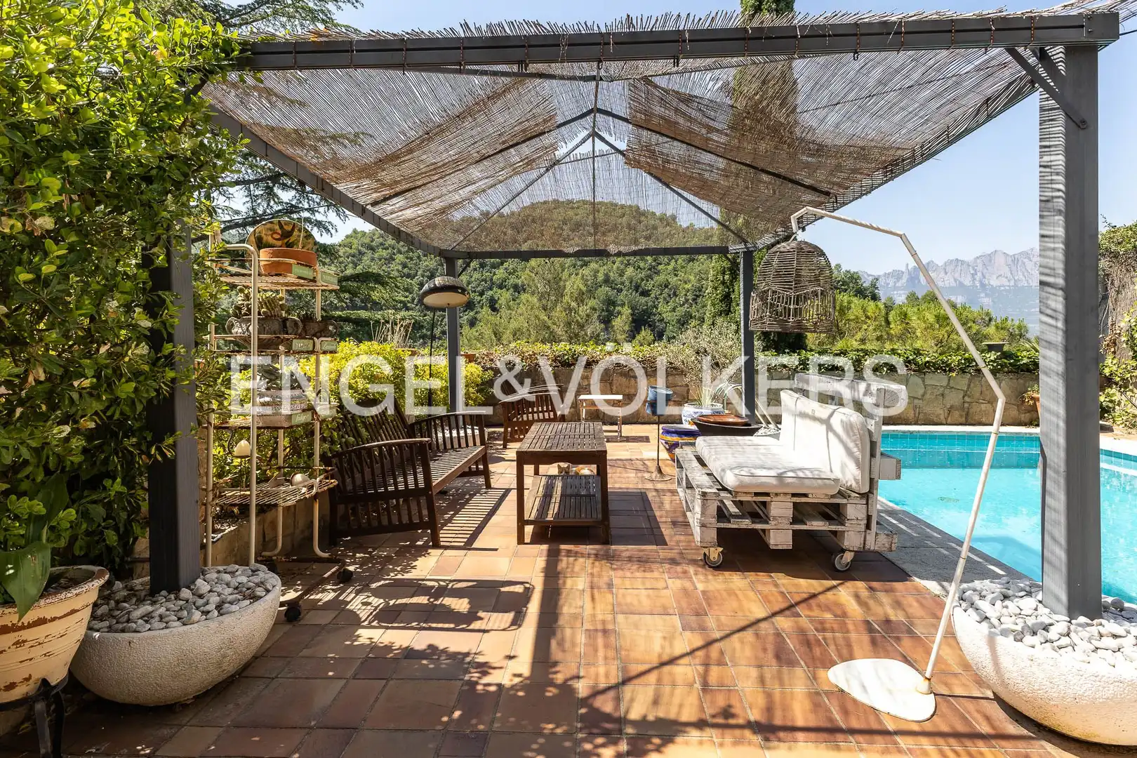 Terraza de Casa o chalet en venta en Castellbell i el Vilar con Calefacción