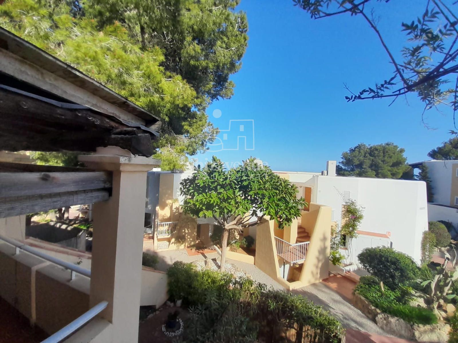Vista exterior de Piso en venta en Santa Eulària des Riu con Aire acondicionado, Calefacción y Terraza