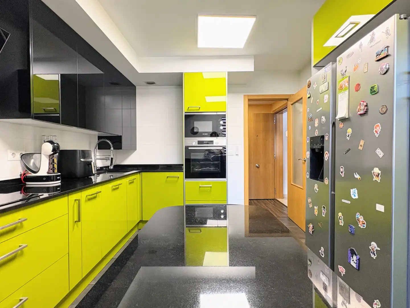 Kitchen of Flat for sale in Cistérniga  with Heating, Private garden and Storage room