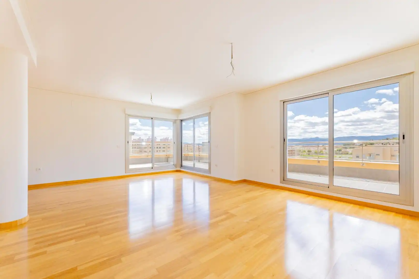 Sala de estar de Ático de alquiler en Gandia con Aire acondicionado, Calefacción y Parquet