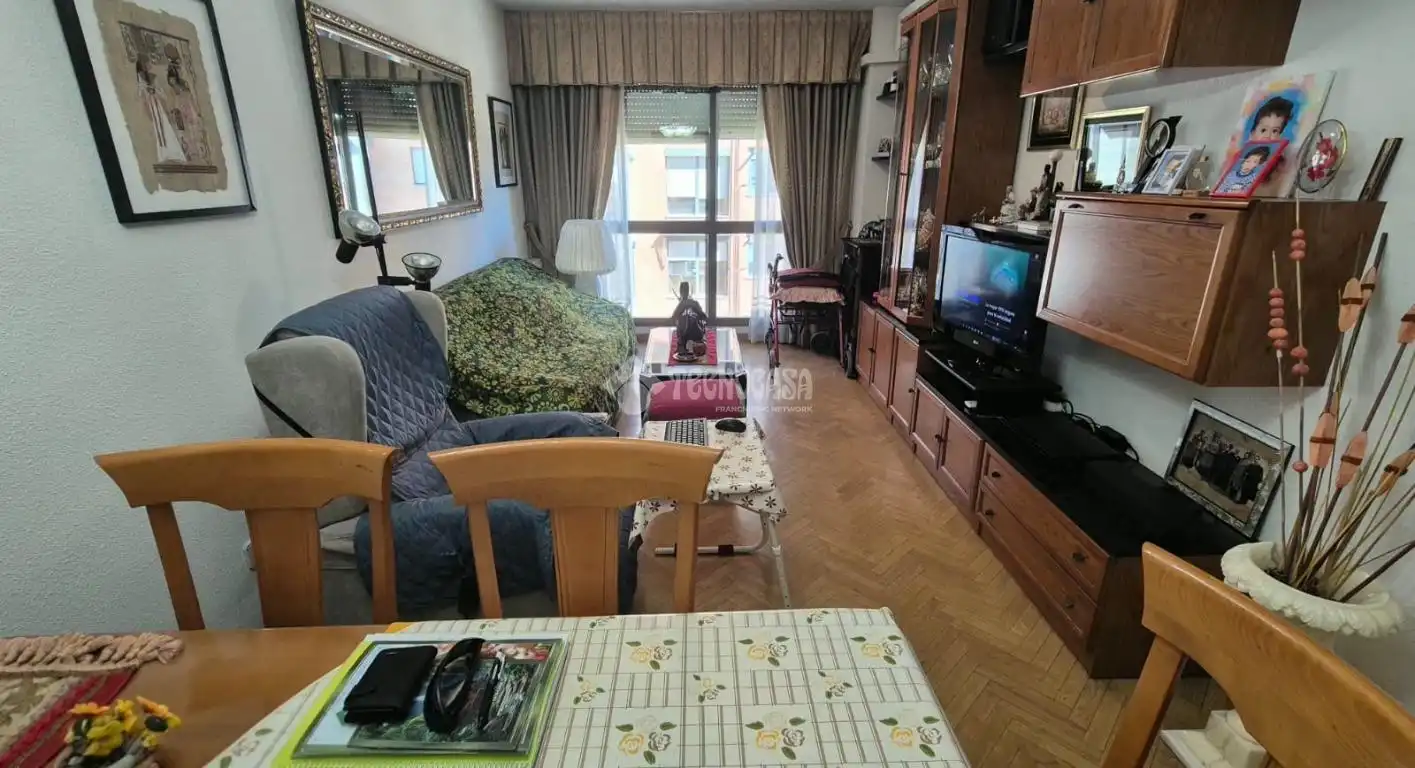 Sala de estar de Piso en venta en Madrid con Aire acondicionado, Calefacción y Parquet