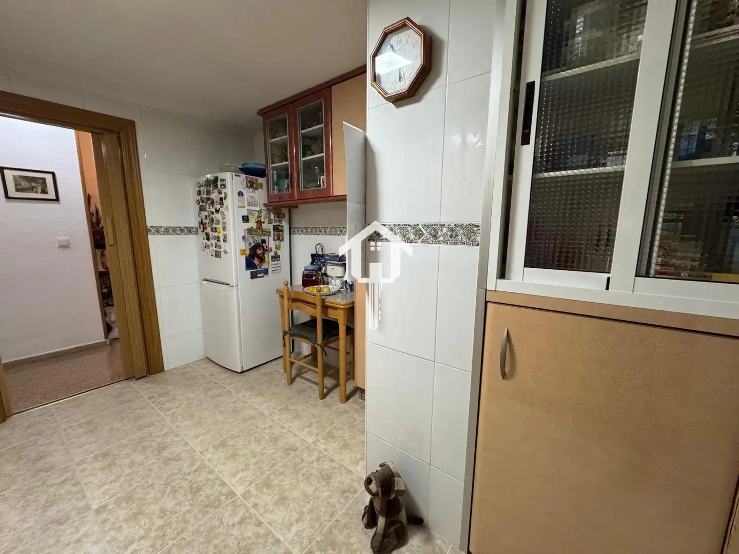 Cuina de Planta baixa en venda en Alicante / Alacant amb Jardí privat, Terrassa i Moblat