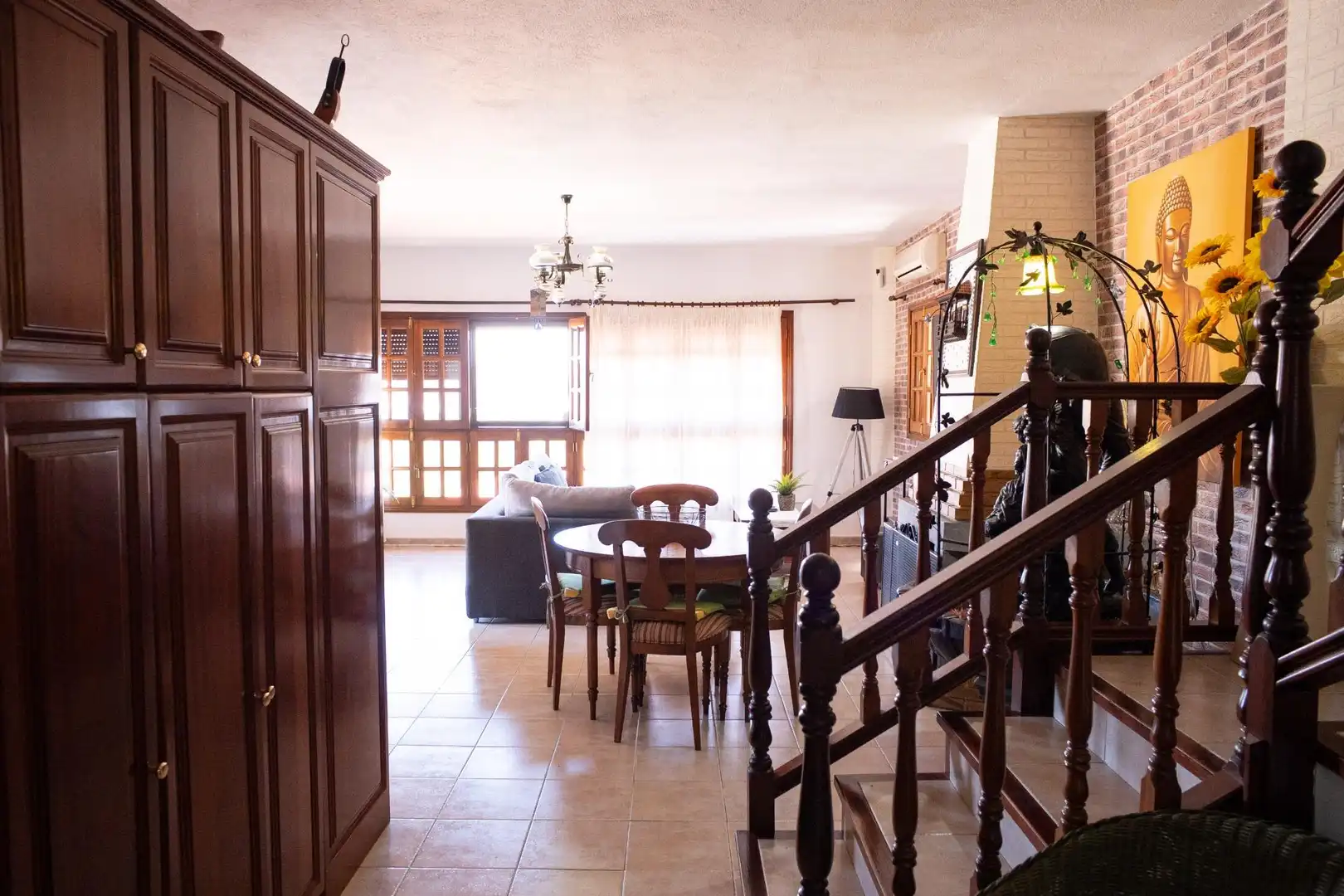 Einfamilien-Reihenhaus zum Verkauf in Valsequillo de Gran Canaria mit Klimaanlage, Heizung und Privatgarten