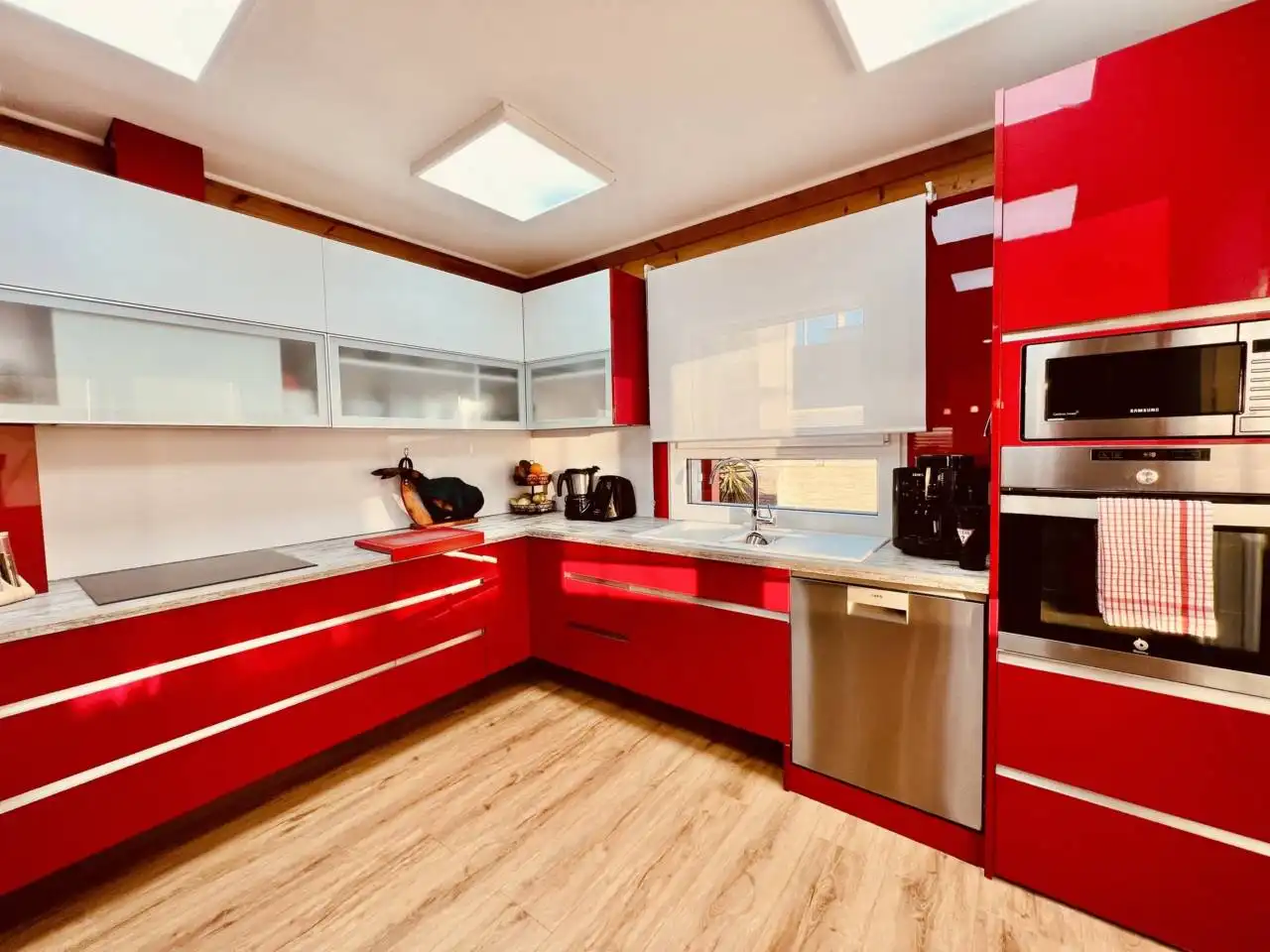 Cocina de Casa o chalet en venta en Caldes de Montbui con Calefacción, Jardín privado y Parquet
