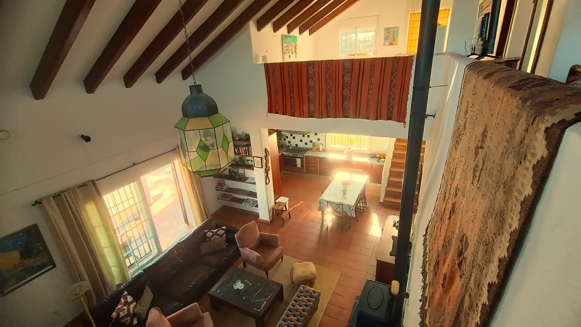 Sala de estar de Finca rústica en venta en Estepona con Aire acondicionado, Calefacción y Jardín privado