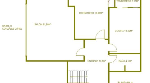 Foto 2 de Piso de alquiler en Calle Emilio González López, Los Rosales, A Coruña Capital