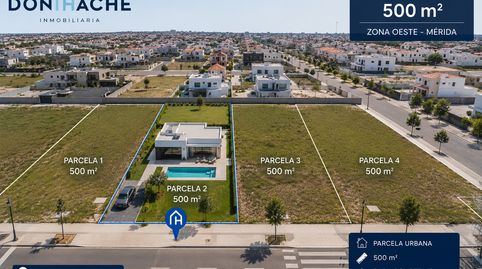 4 PARCELAS DE 500 M PARA CONSTRUIR TU VIVIENDA IDEAL