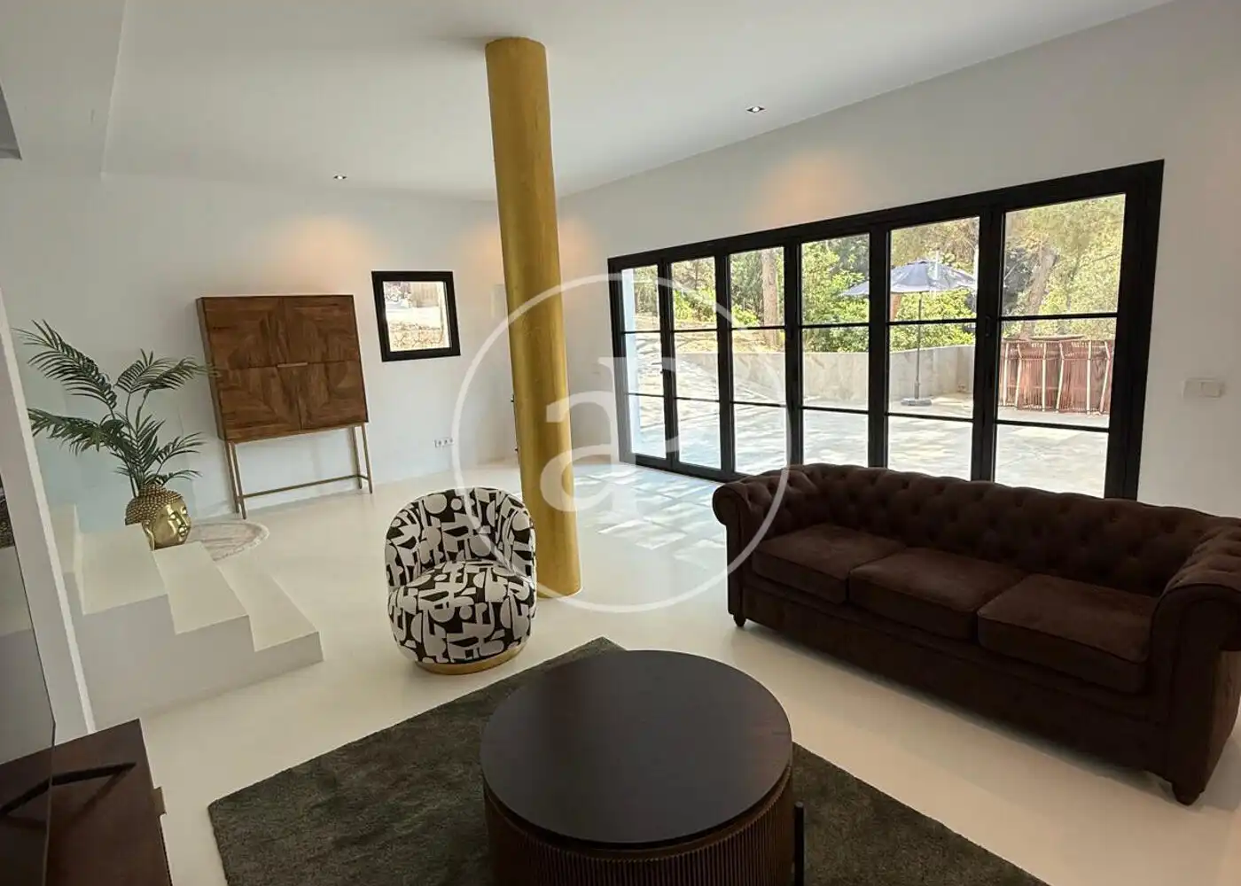 Sala de estar de Casa o chalet de alquiler en Calvià con Aire acondicionado, Calefacción y Jardín privado