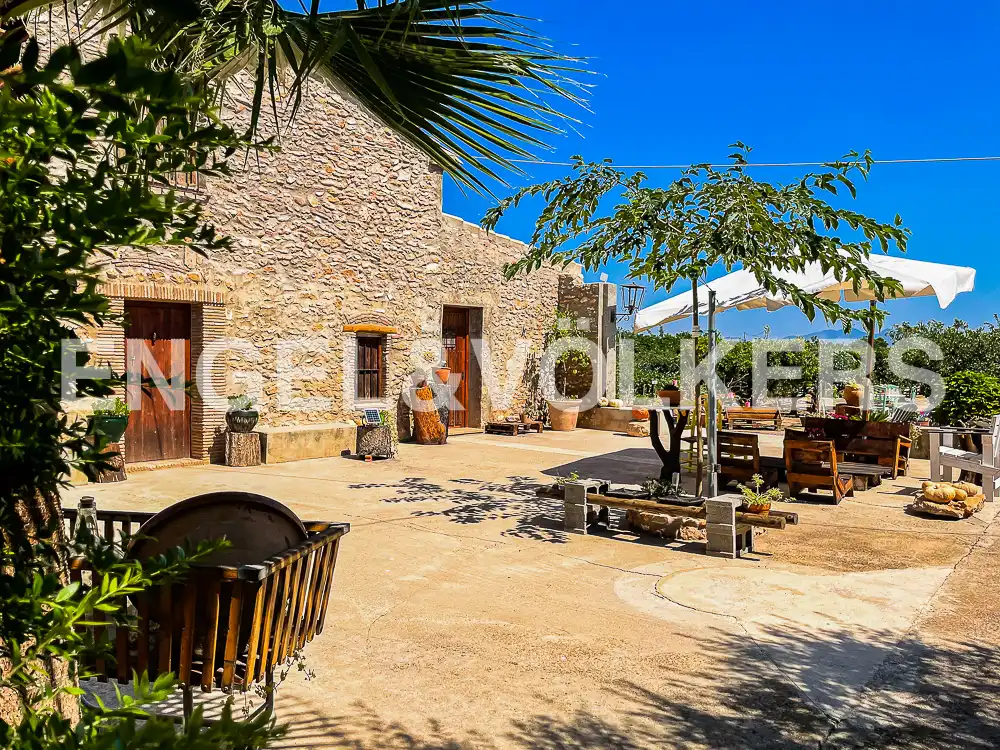 Vista exterior de Casa o chalet en venta en Almazora / Almassora con Calefacción, Jardín privado y Terraza