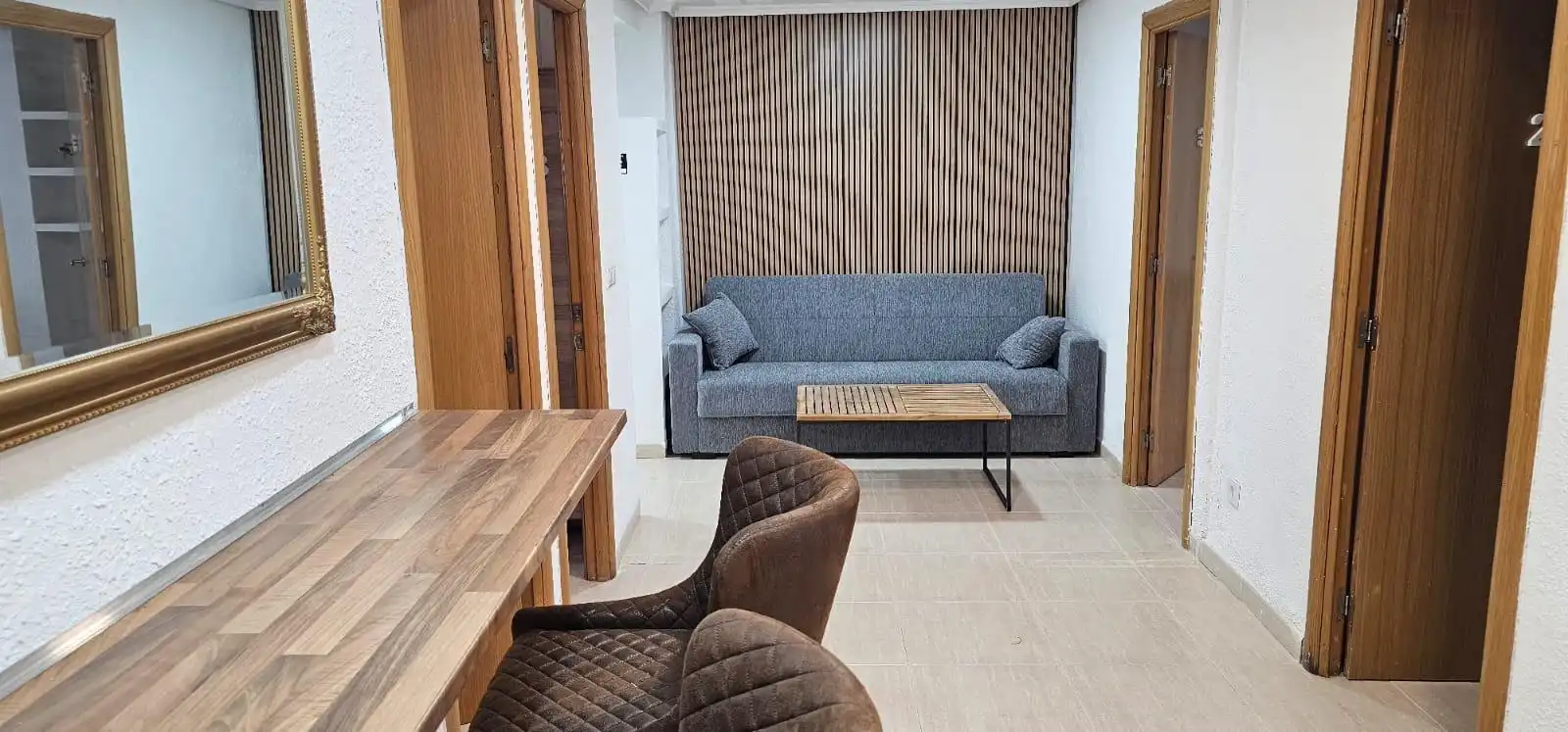 Sala de estar de Piso para compartir en Valencia con Terraza y Amueblado