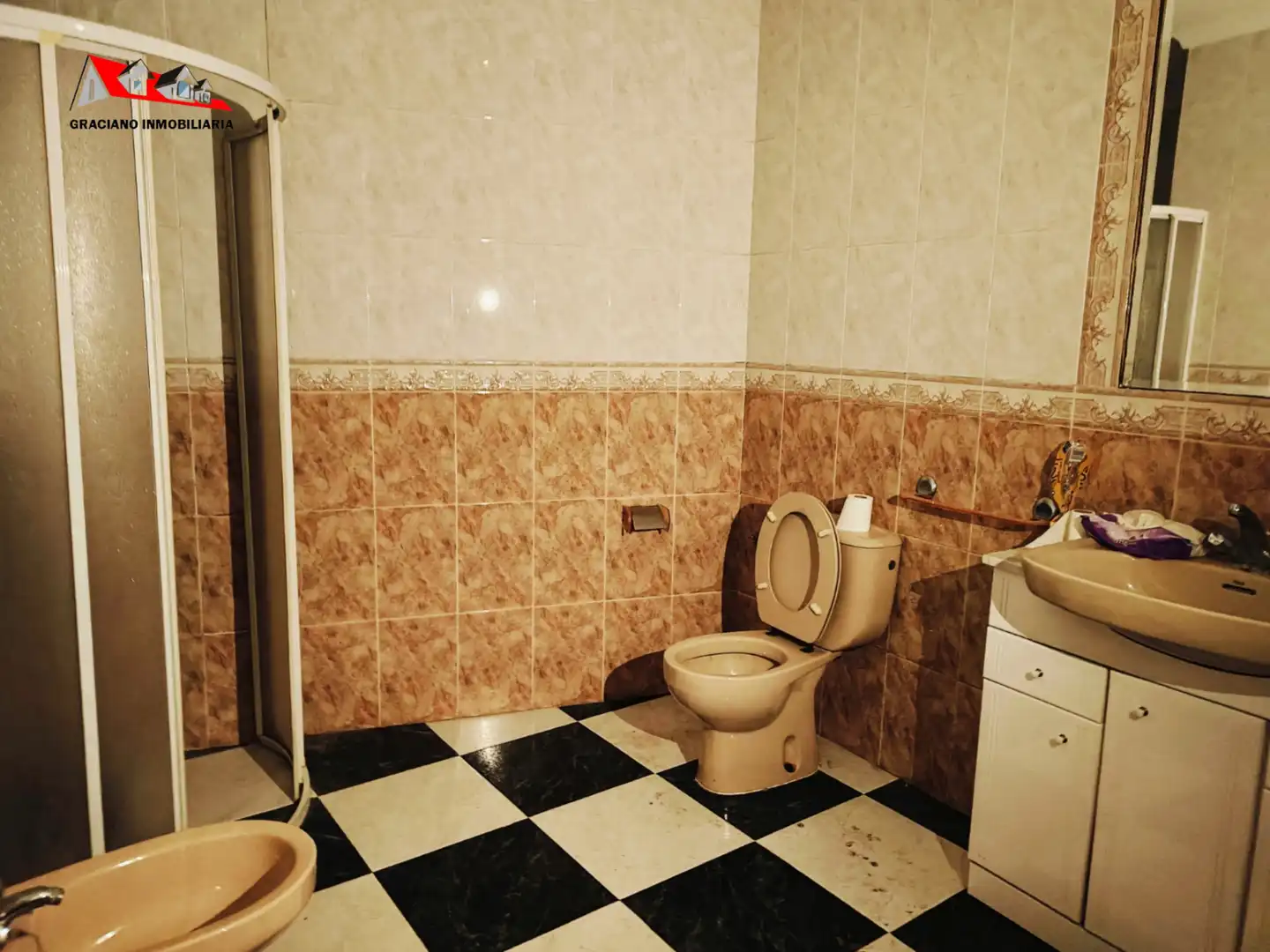 Badezimmer von Wohnung zum Verkauf in Casas de Juan Núñez mit Heizung, Möbliert und Balkon