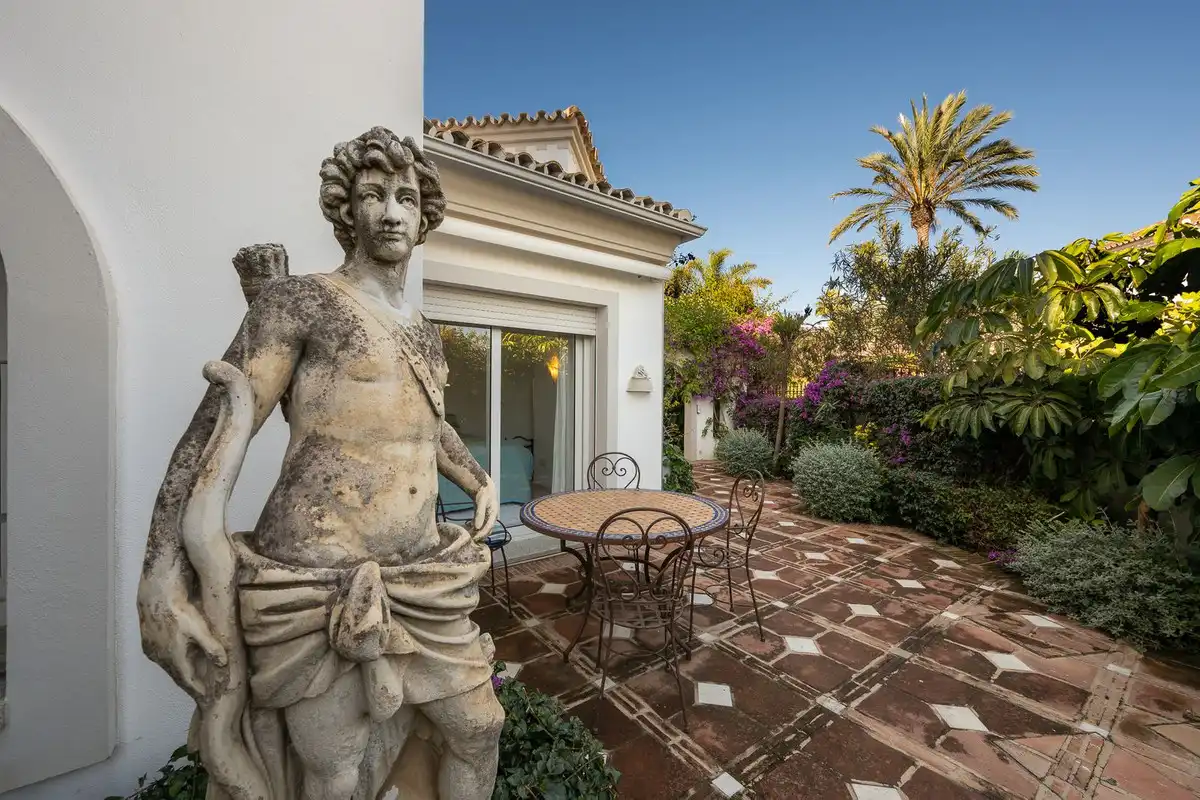 Jardín de Casa o chalet en venta en Marbella con Terraza, Trastero y Piscina