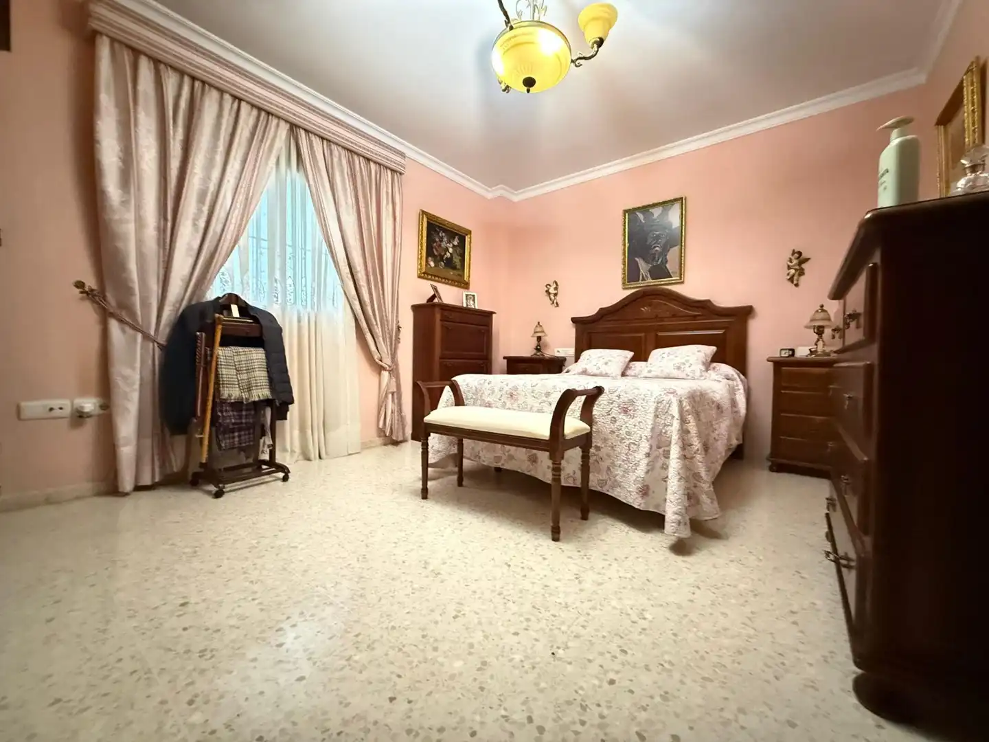 Bedroom of Flat for sale in Jerez de la Frontera  with Air Conditioner, Private garden and Storage room