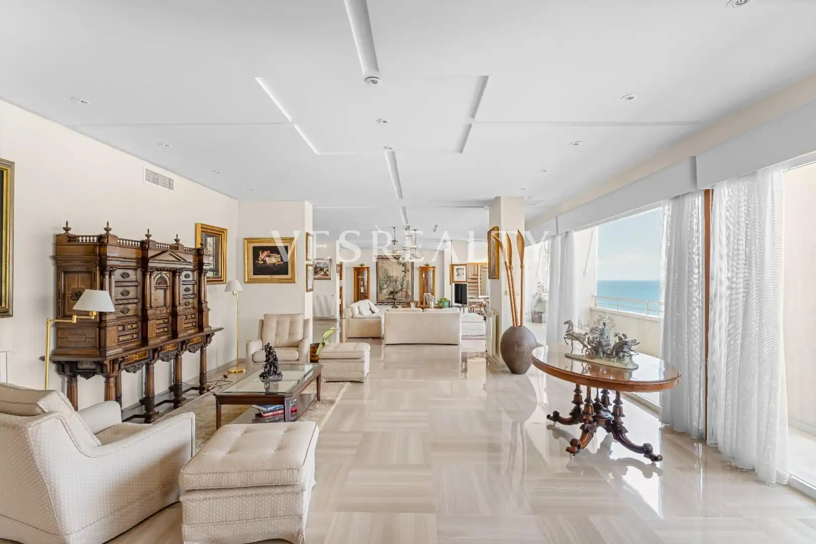Sala d'estar de Àtic de lloguer en Alicante / Alacant amb Jardí privat, Terrassa i Balcó