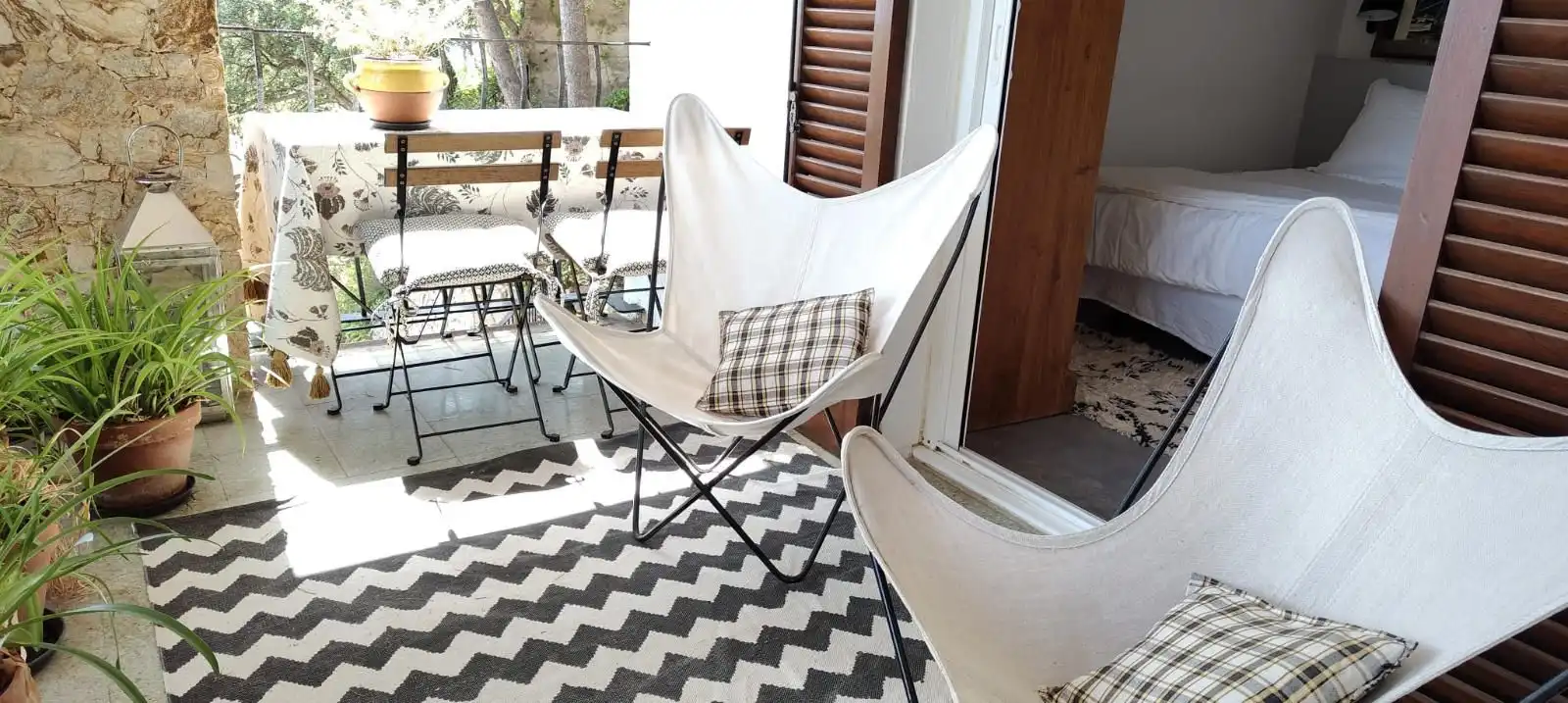 Terrasse von Dachboden zum Verkauf in Palafrugell mit Klimaanlage, Heizung und Terrasse