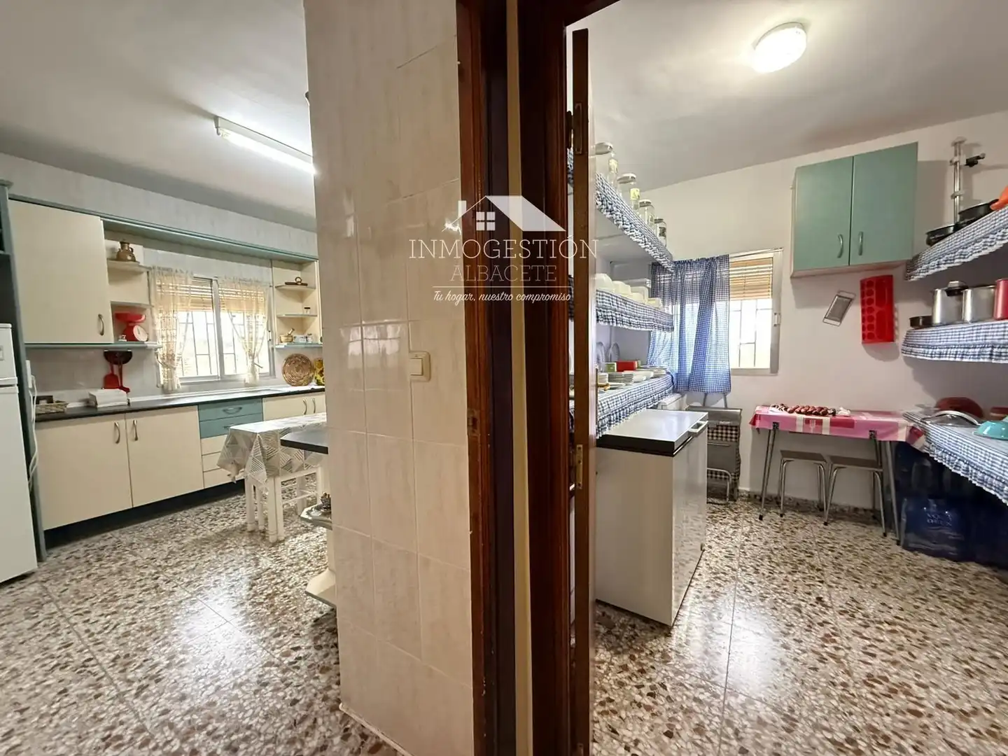 Küche von Haus oder Chalet zum Verkauf in Albacete mit Klimaanlage, Heizung und Privatgarten