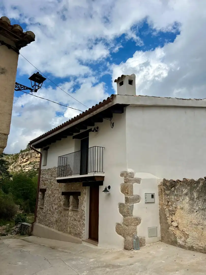 Vista exterior de Casa o xalet en venda en Vallibona amb Terrassa, Traster i Moblat