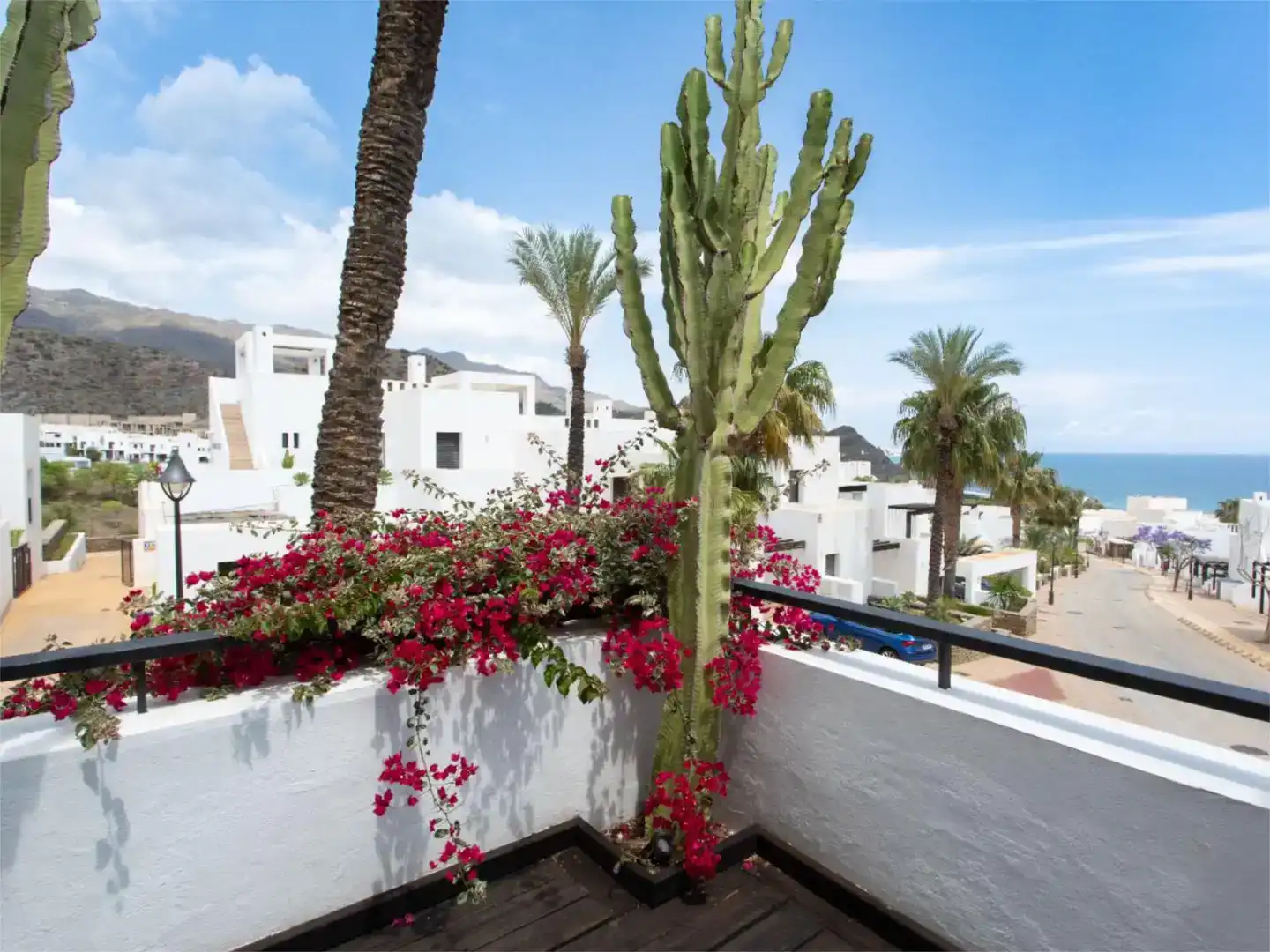 Exterior view of Flat for sale in Mojácar  with Air Conditioner, Swimming Pool and Balcony