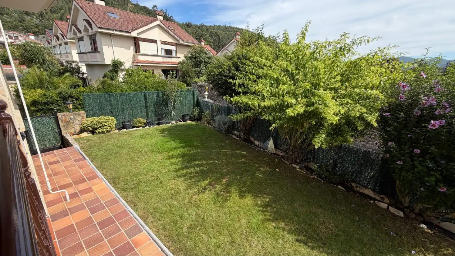 Garten von Einfamilien-Reihenhaus zum Verkauf in Argoños  mit Heizung und Terrasse