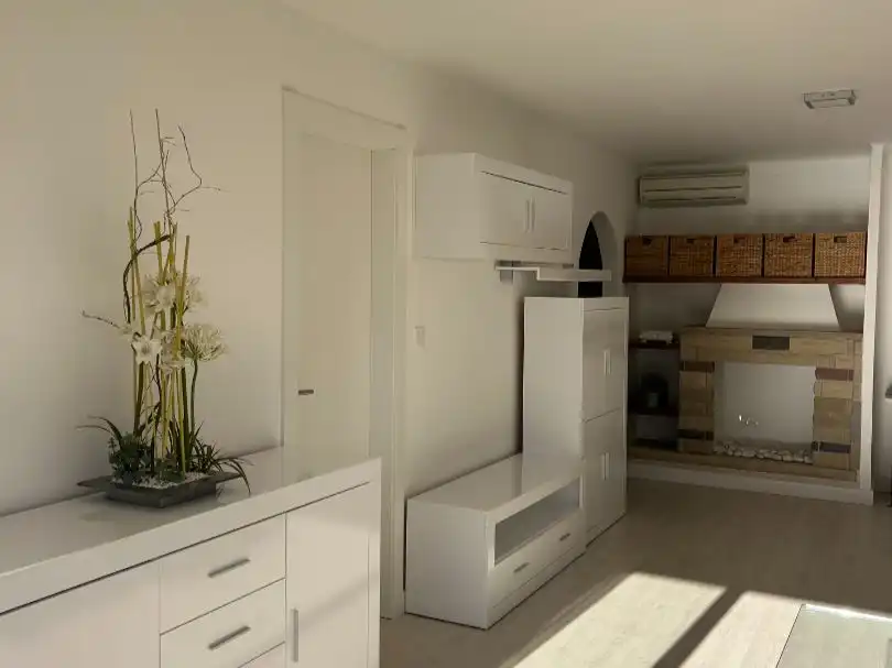 Sala d'estar de Pis en venda en Cambrils amb Aire condicionat, Terrassa i Balcó