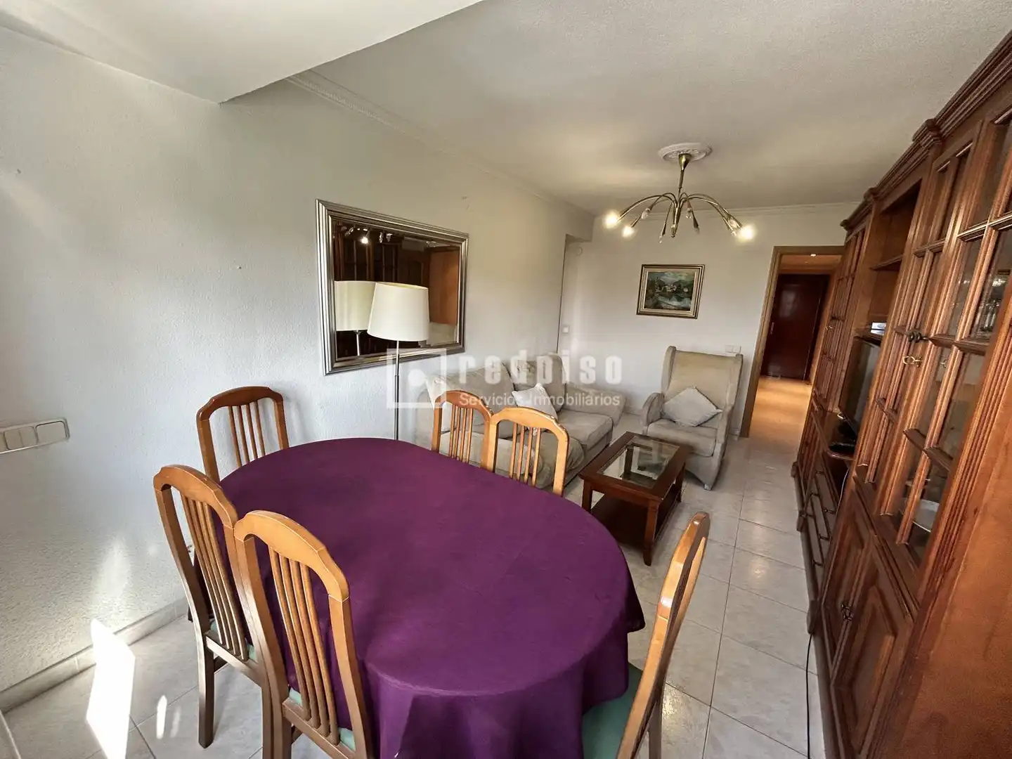 Comedor de Piso en venta en Madrid con Calefacción, Terraza y Amueblado