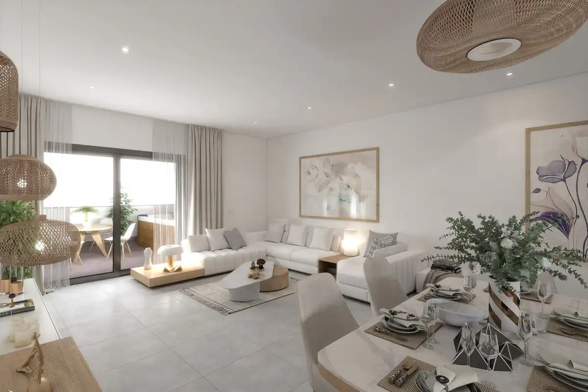 Sala d'estar de Apartament en venda en Altea amb Calefacció