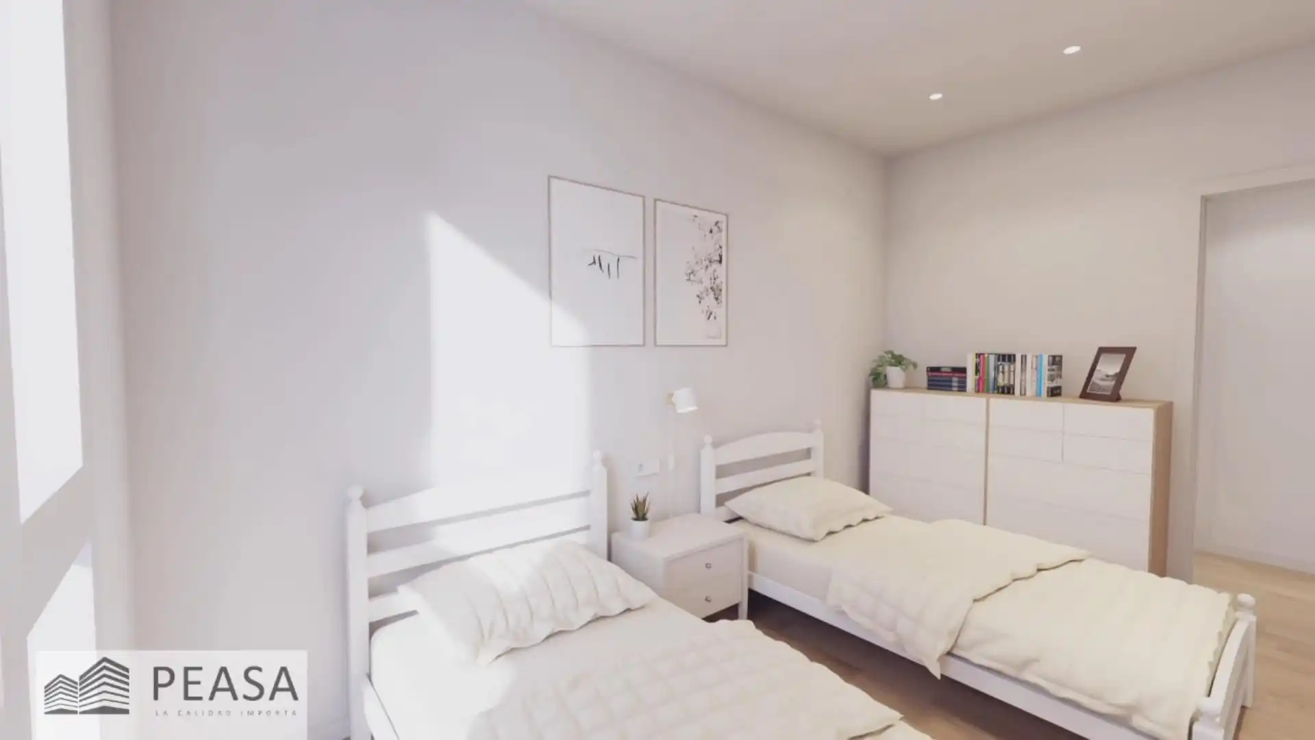 Schlafzimmer von Wohnung zum Verkauf in Monzón mit Abstellraum
