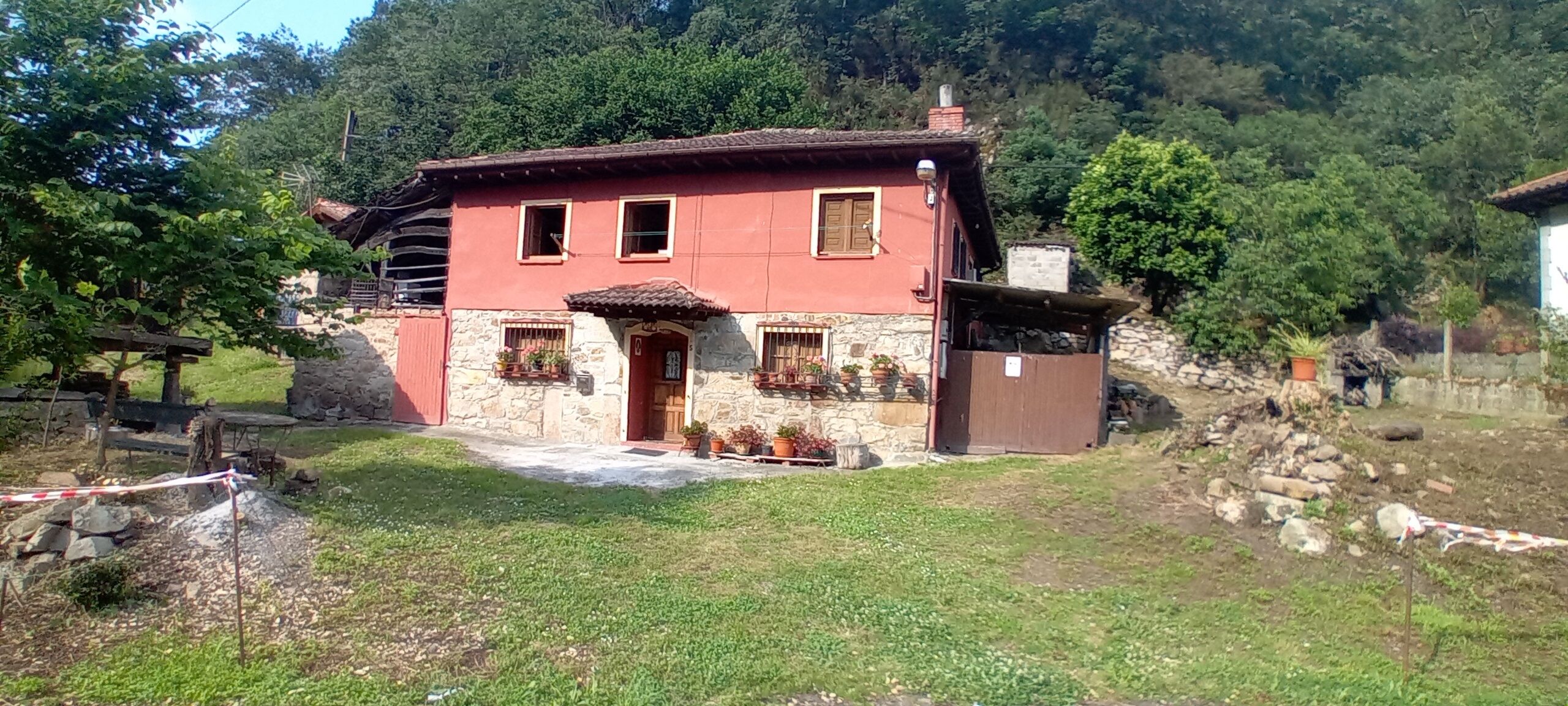 Exterior view of House or chalet for sale in Piloña  with Private garden, Terrace and Storage room