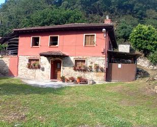 Exterior view of House or chalet for sale in Piloña  with Private garden, Terrace and Storage room