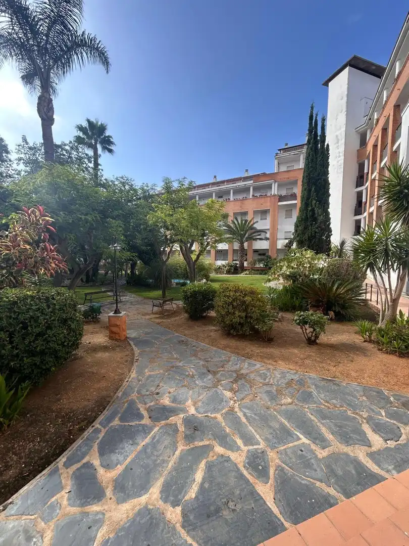 Vista exterior de Pis en venda en Isla Cristina amb Jardí privat, Terrassa i Traster