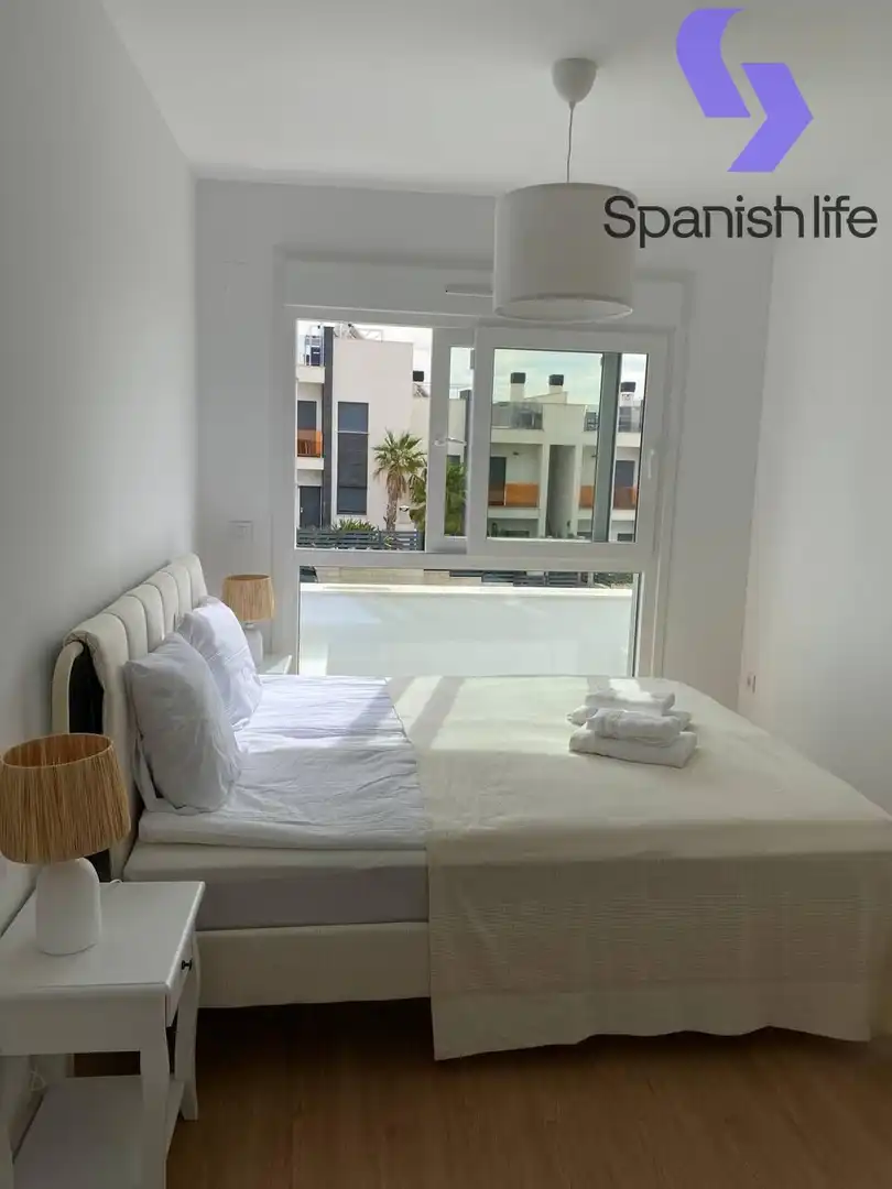 Schlafzimmer von Haus oder Chalet zum Verkauf in Finestrat mit Heizung, Terrasse und Schwimmbad
