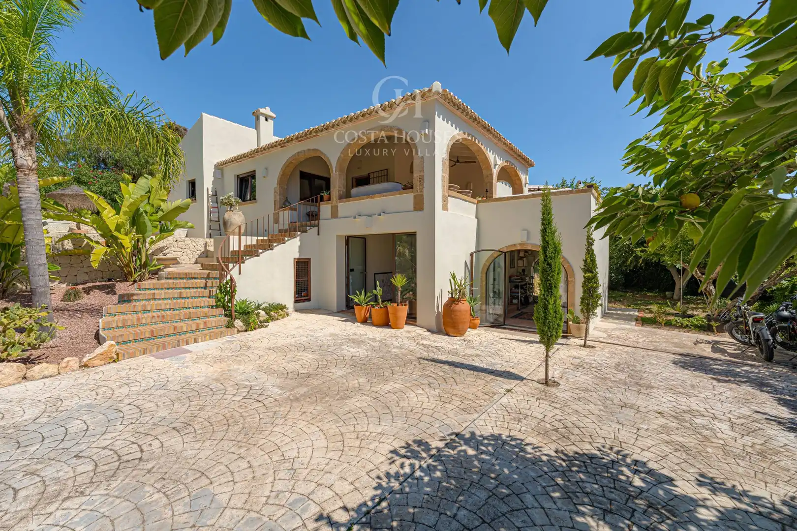 Exterior view of Houses for sale in Jávea / Xàbia  with Air Conditioner, Private garden and Terrace