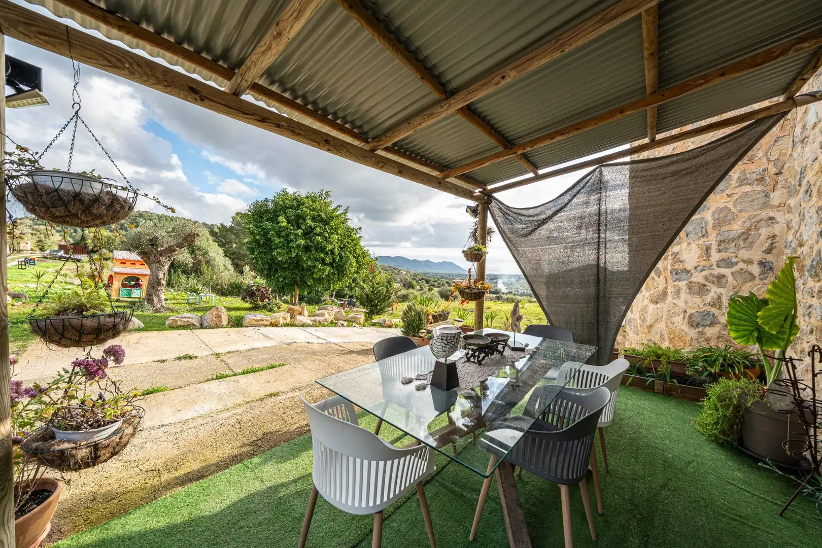 Terrace of Country homes for sale in Manacor