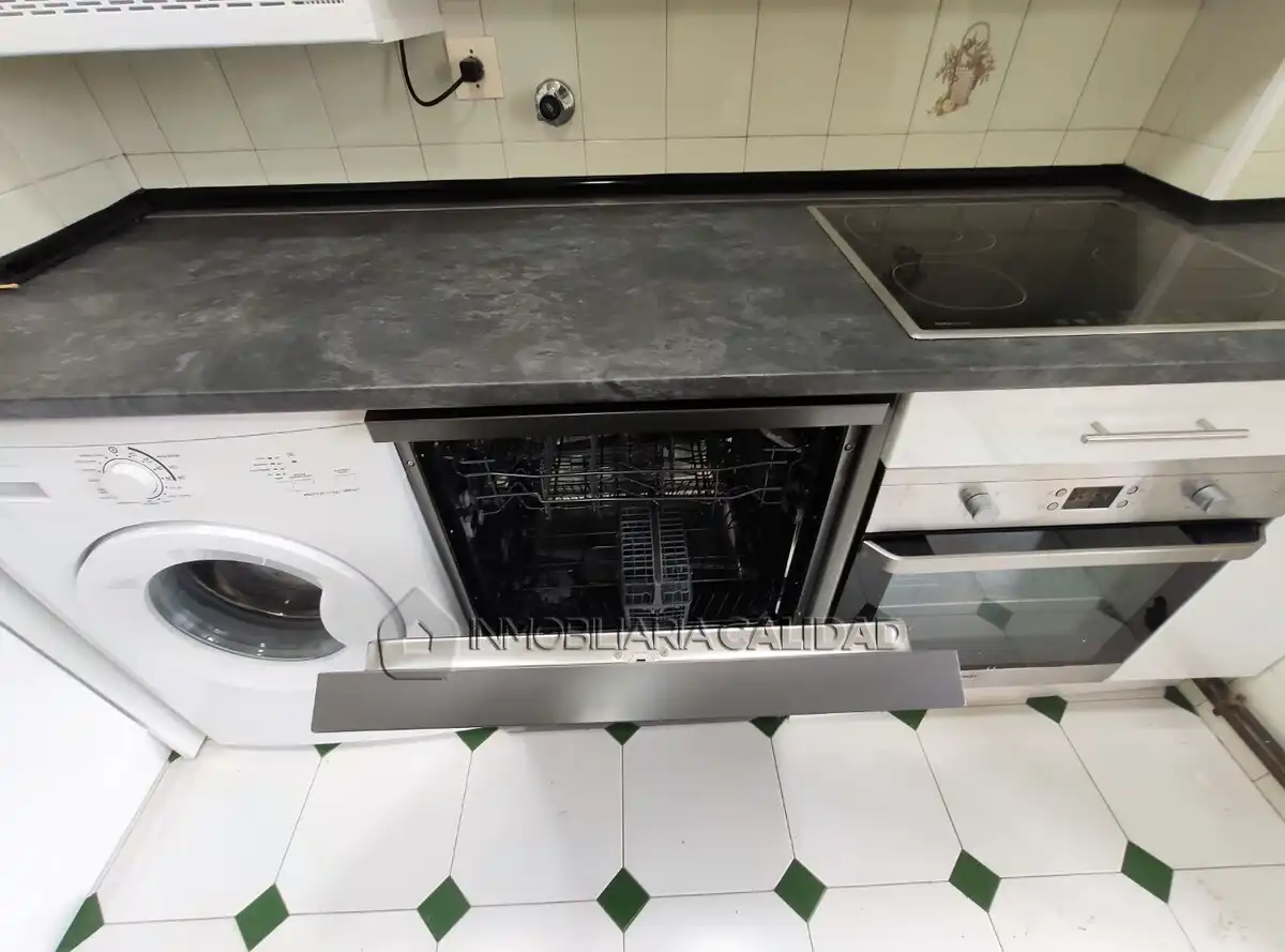Kitchen of Flat for rent in Burgos  with Heating, Terrace and Storage room