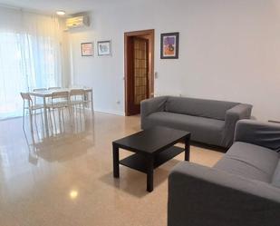 Living room of Flat to rent in  Barcelona Capital  with Air Conditioner, Heating and Furnished